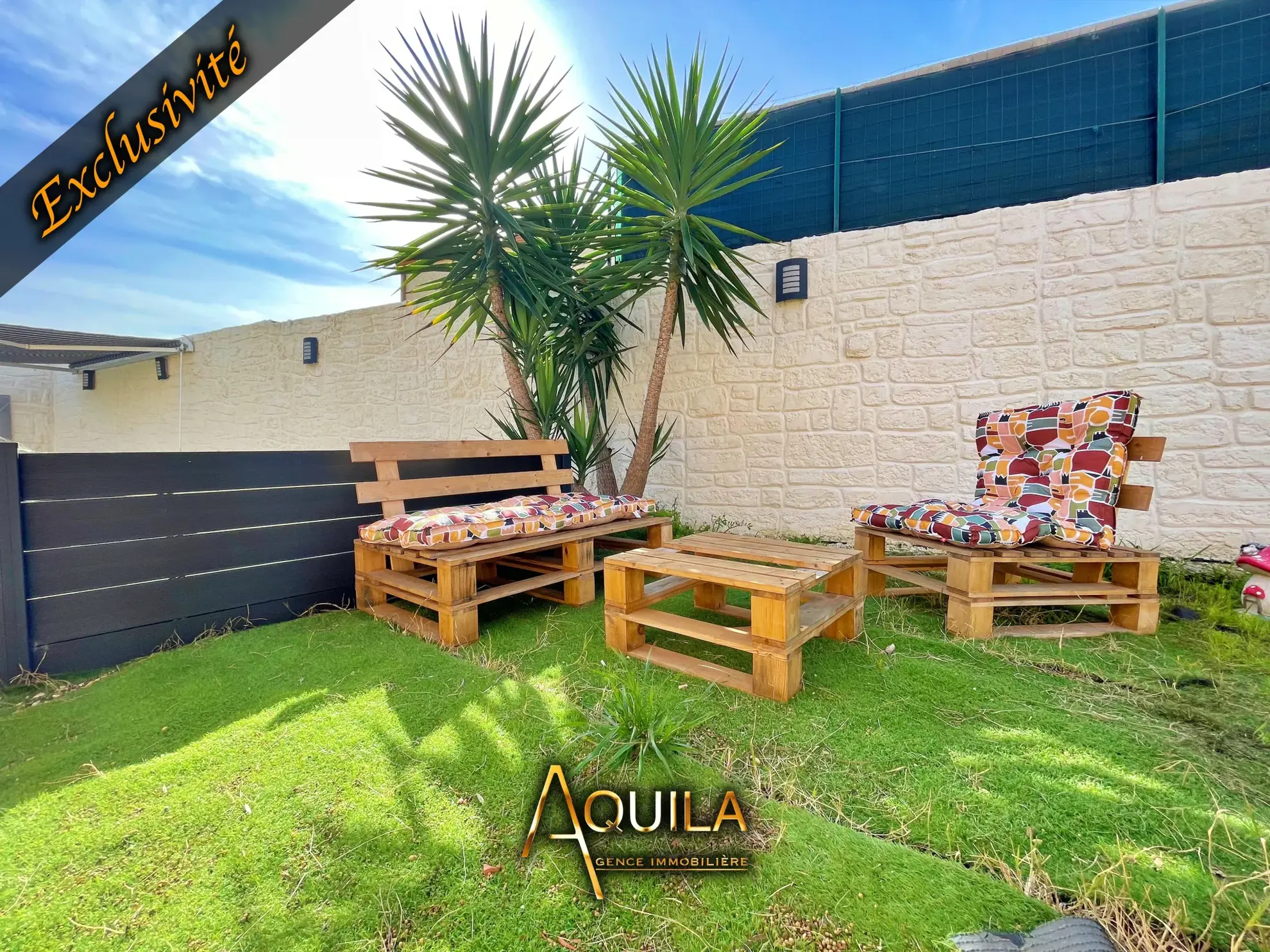 Villa de plain-pied lumineuse avec piscine et panneaux solaires à Maureilhan 