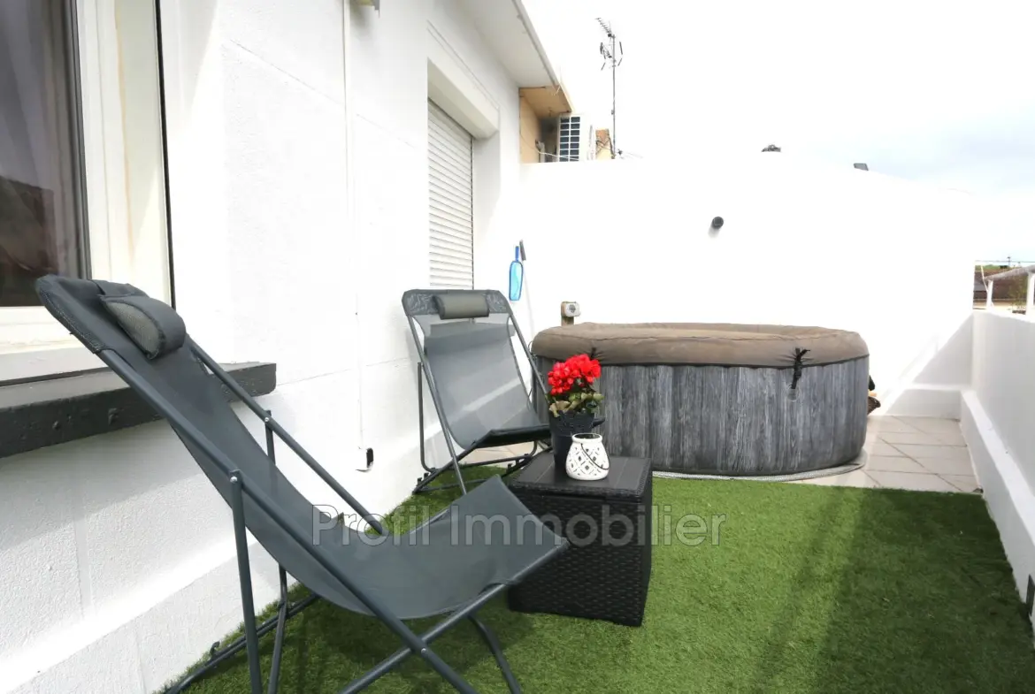 Appartement lumineux avec terrasse de 35 m² à Marsillargues, idéal résidence secondaire 