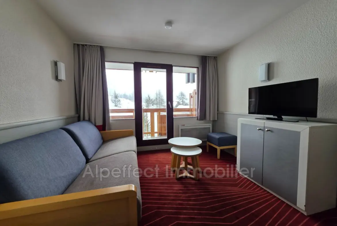 Studio à vendre à Val d'Isère La Daille avec vue montagne et proximité des pistes 