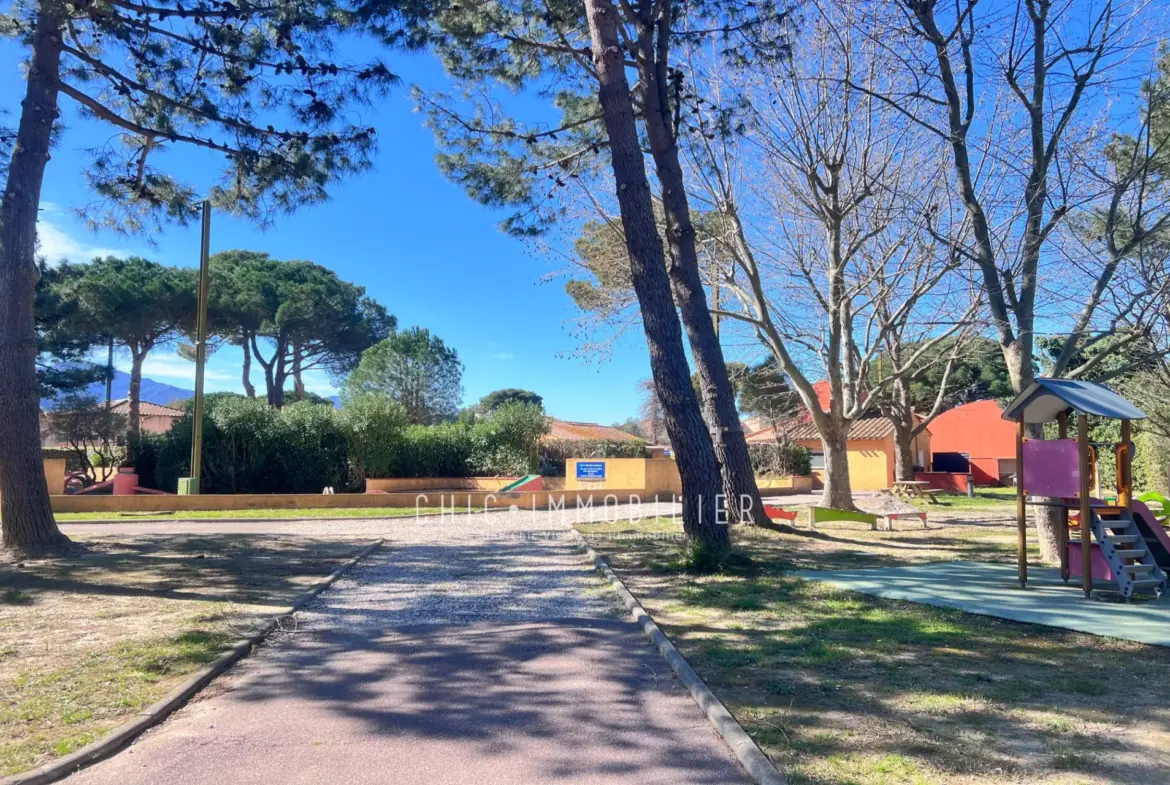 Maison de vacances avec piscine à Argelès-sur-Mer - 38 m², 6 couchages 