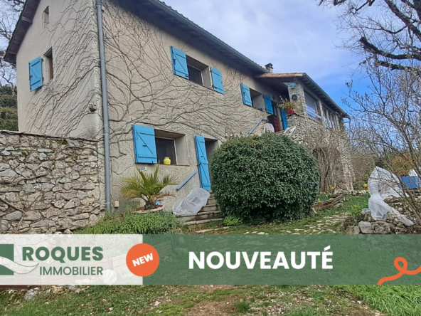 Maison en pierre de 104,65 m² avec grand terrain au cœur du Larzac méridional