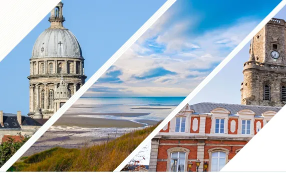 Appartement de 2 pièces à Boulogne-sur-Mer avec balcon, livraison 2028 