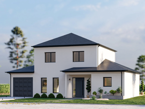 Maison neuve à construire à Trois-Rivières – 135 m², terrain 2150 m²