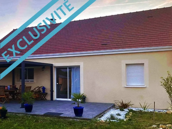 Maison neuve de plain-pied à Châteauroux avec jardin et garage