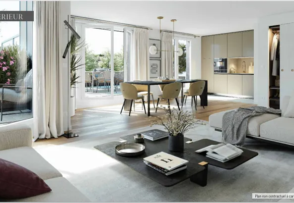 Appartement 2 pièces à Florange - Livraison 2028 avec balcon et parking