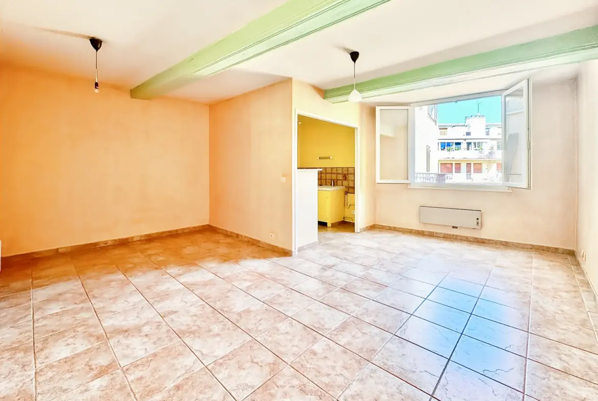 Appartement T2 de 44 m² au cœur d'Aix-en-Provence, calme et lumineux 