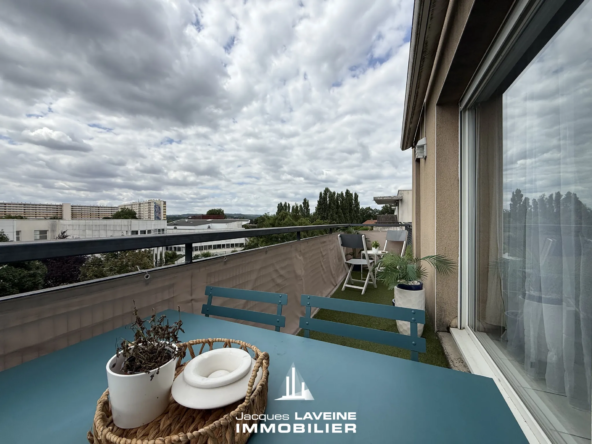 Appartement 4 pièces à Metz Nord avec balcon, garage et provenance récente