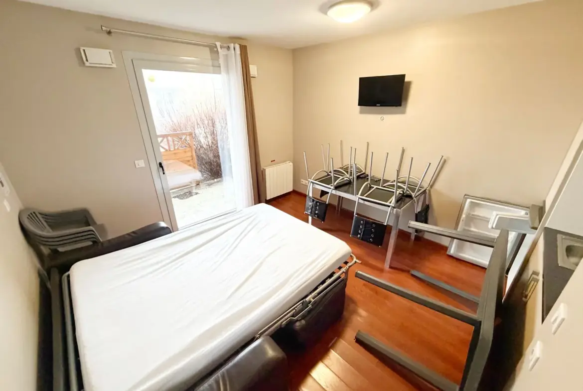 Appartement T2 à Picherande de 30,61 m², proche des pistes et nature 