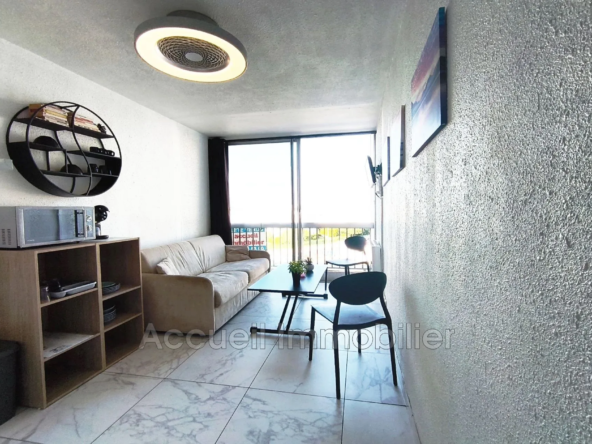 Studio de 16 m² à vendre au Grau du Roi avec emplacement sécurisé et proximité plage