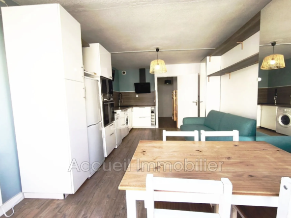 Studio cabine de 24 m² à Le Grau du Roi près de la plage