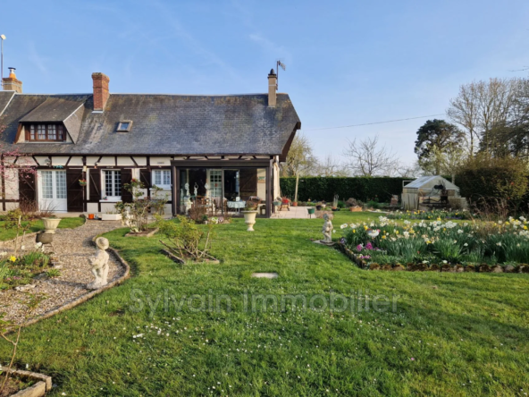 Maison ancienne avec jardin à Morgny proche Gournay et Gisors