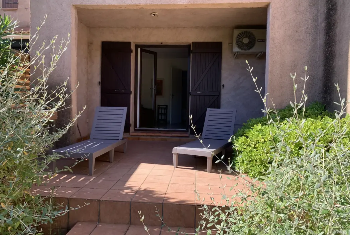 À vendre appartement en rez-de-jardin proche plage à Zonza 