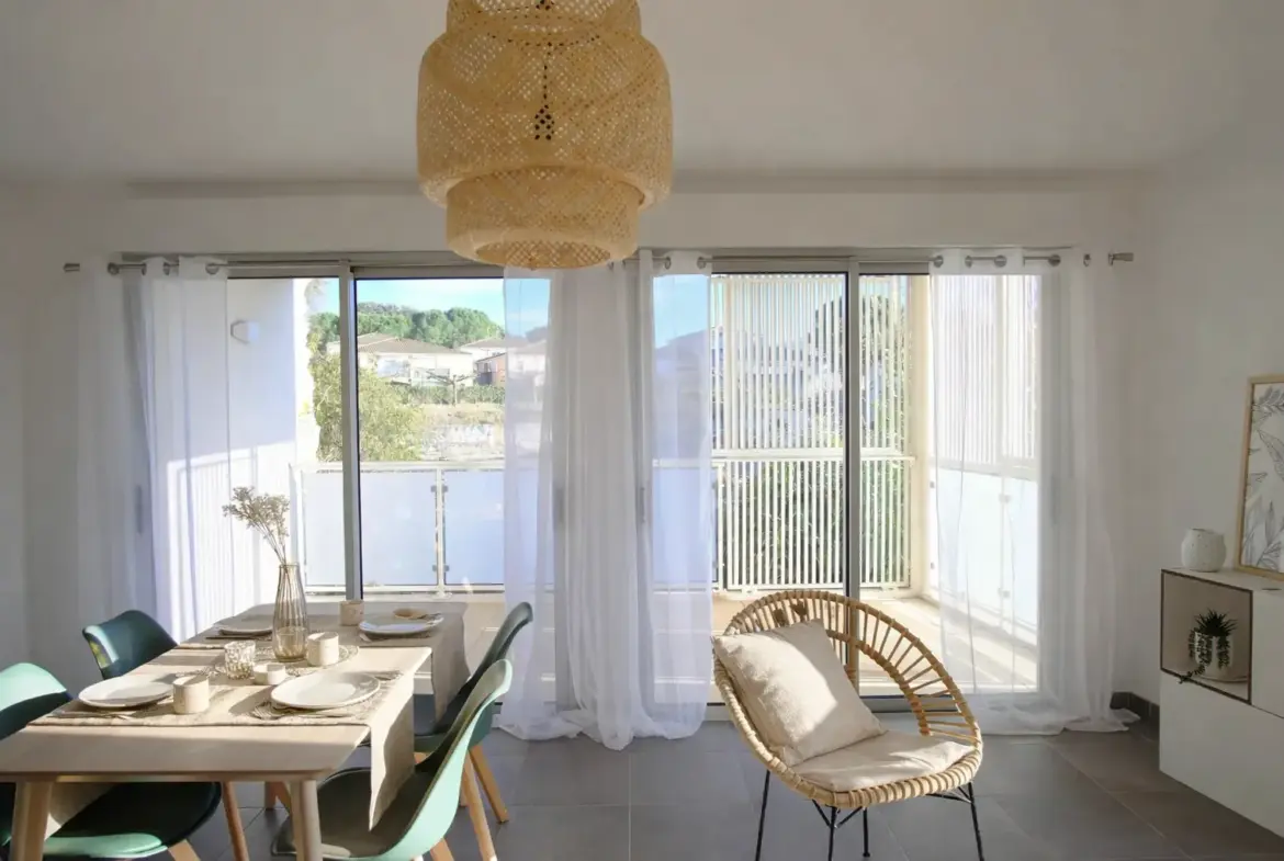 Appartement T3 récent de 65 m² avec terrasse à Castelnau-le-Lez 