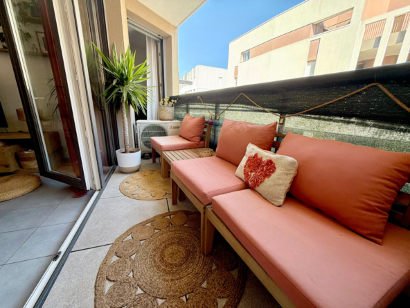 Appartement T3 lumineux avec terrasse et box à Montpellier, secteur Sabines