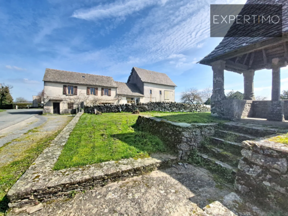 Maison de 130 m² avec 4 chambres et terrain à Alrance, project aménageable