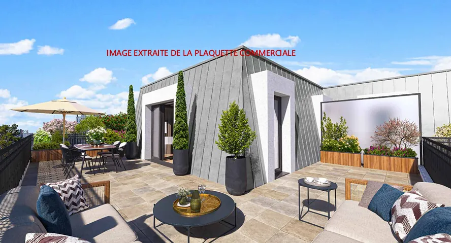 Appartement 2 pièces neuf à Bezons, livraison 2028 - Dernier étage 