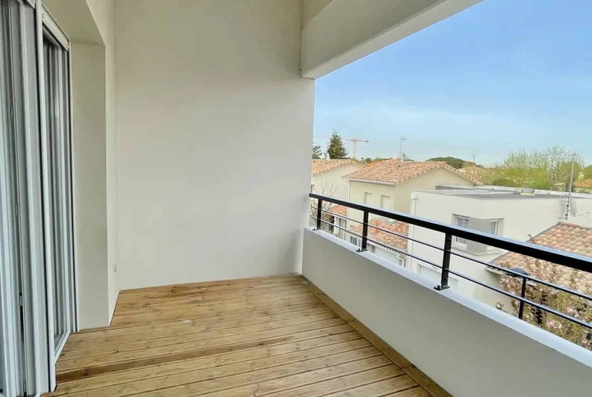 Belle T2 avec terrasse à Tournefeuille – Résidence récente et sécurisée 