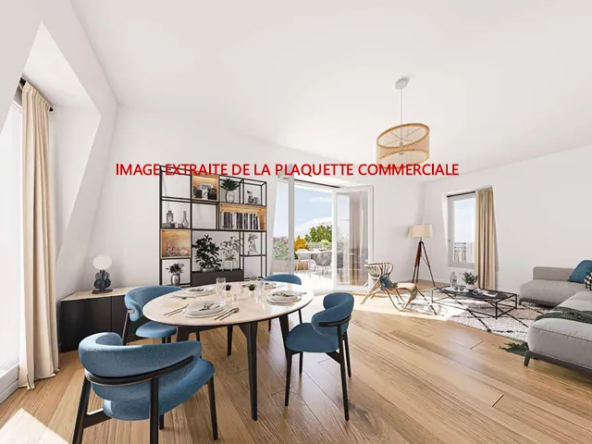 Appartement T2 neuf à Bezons à vendre, livraison 2028, avec parking