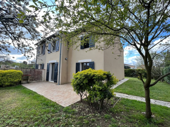 Maison mitoyenne familiale de 107 m² avec jardin à Colomiers, proche commodités