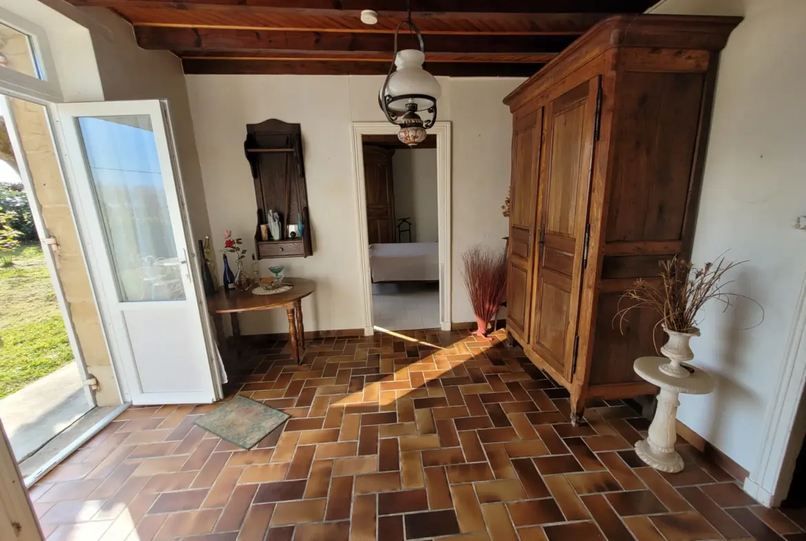 Maison de campagne avec dépendances à Mongauzy – Belle opportunité 