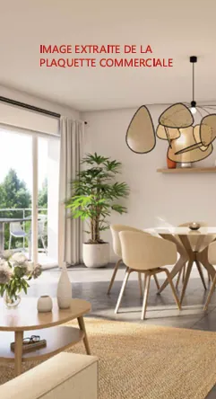 Appartement 3 pièces neuf à Beaune (21200) avec balcon et parking