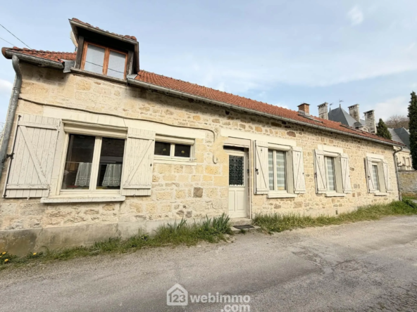 Longère en pierres de 148 m² à Urcel avec jardin et garage