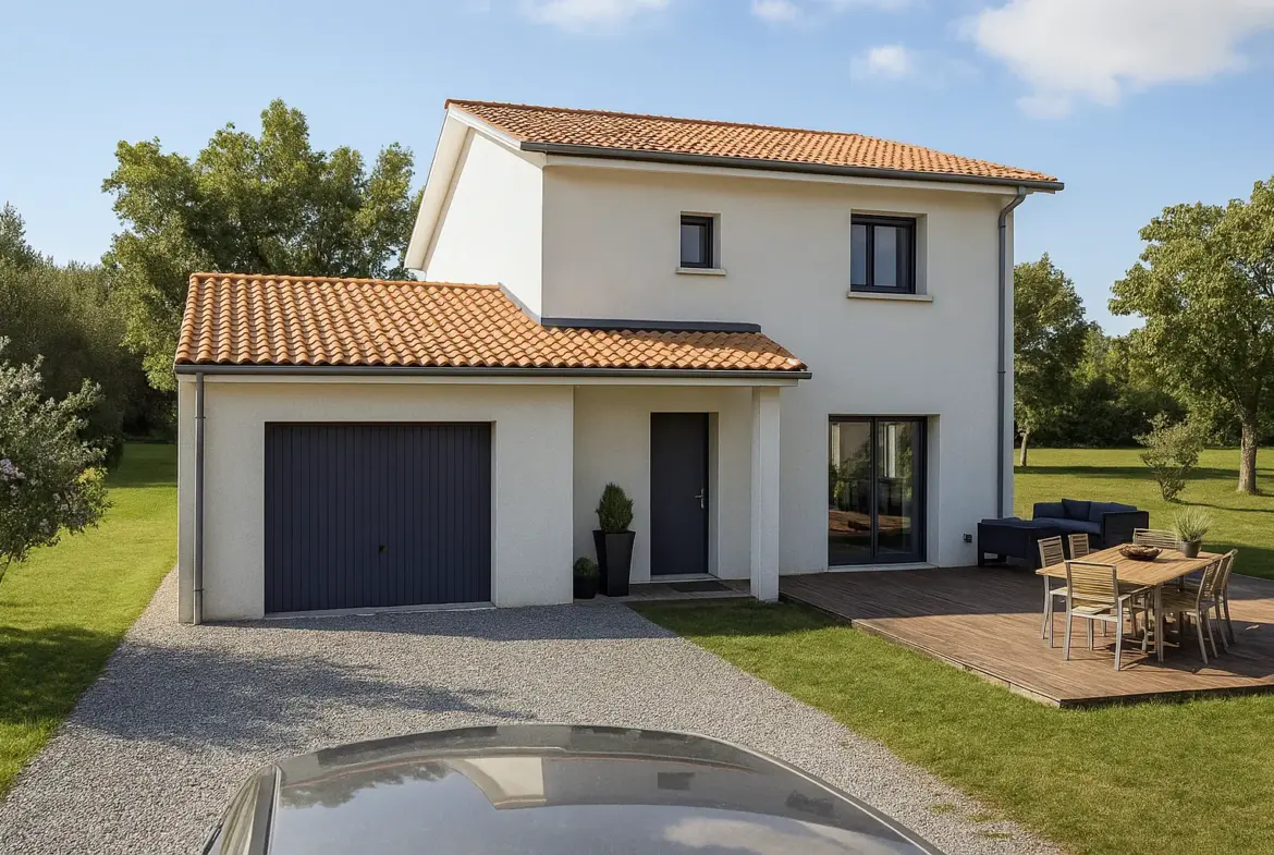Maison neuve personnalisable avec terrain à Champagneux, proche Chambéry 