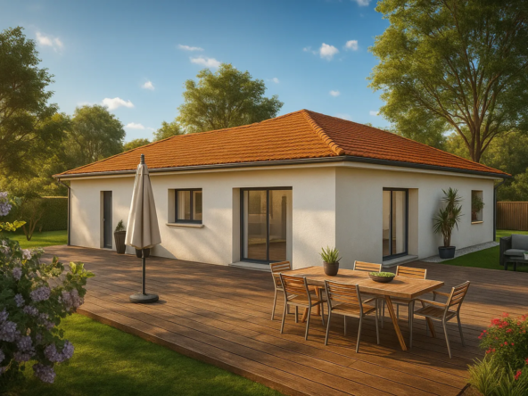 Maison neuve 90m² avec 3 chambres à La-Chapelle-de-la-Tour – Haute performance énergétique