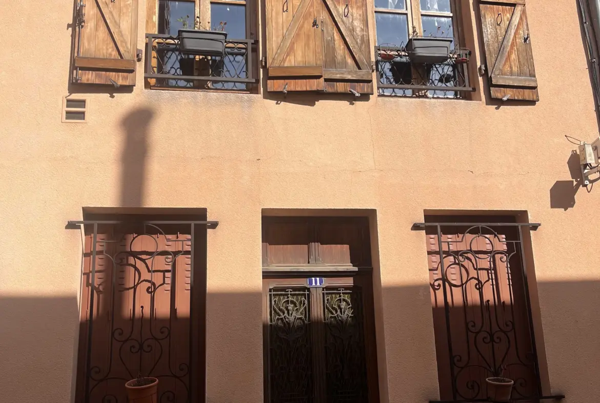 Maison de ville à Paray-le-Monial de 190 m² proche de la basilique 