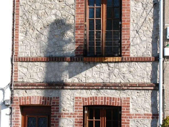 Charmante maison en briques et silex à Fécamp, proche du port et des commodités