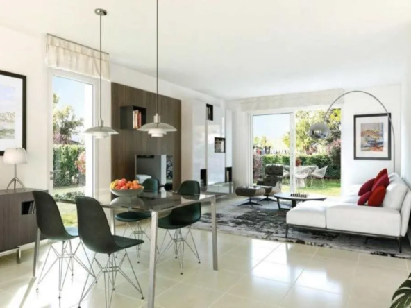 Appartement T2 en rez-de-jardin à La Ciotat, livraison 2028, résidence sécurisée