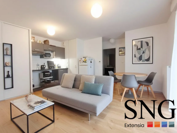 Appartement T2 récent avec terrasse, jardin et parking à L'Union