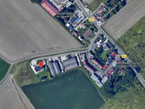 Terrain constructible de 500 m² à Tétéghem-Coudekerque-Village, environnement calme et proche des commodités