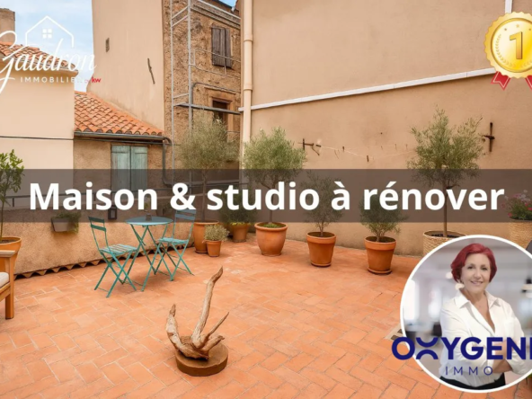 Maison 4 chambres avec appartement indépendant et terrasse à Montner