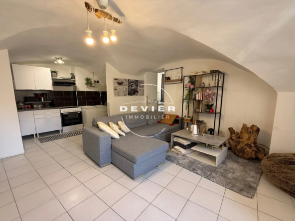 Appartement T3 meublé avec terrasse et grand local à Saint Geniès des Mourgues