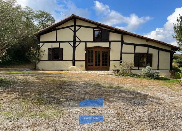 Acheter ferme authentique landaise avec piscine et dépendance à Chalosse 184 m²
