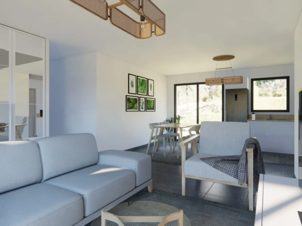 Maison sur mesure à Villiers-sur-Suize - Modèle AMARYLLIS 3 chambres