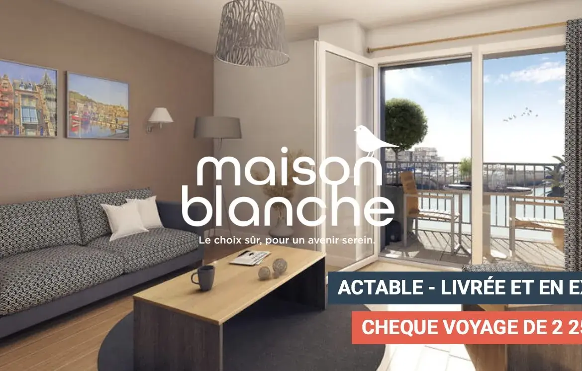 Investissement LMNP à Le Tréport - Rendement 4,4 % sur Appartement Meublé 2 pièces 