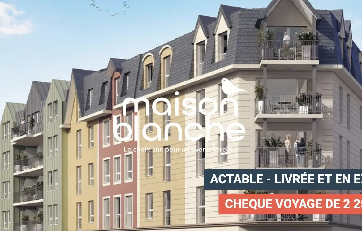 Investissement LMNP à Le Tréport - Rendement 4,4 % sur Appartement Meublé 2 pièces 