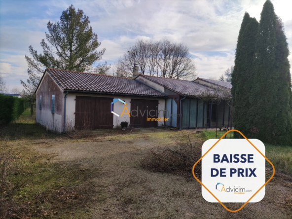 Maison à vendre à Verteuil-sur-Charente avec jardin arboré
