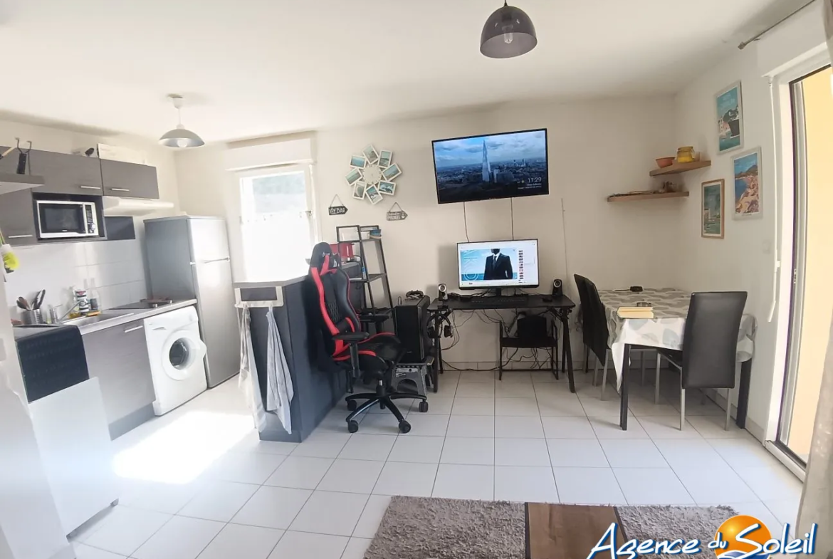 Appartement T2 avec jardin et parking privé à Argelès-sur-Mer 