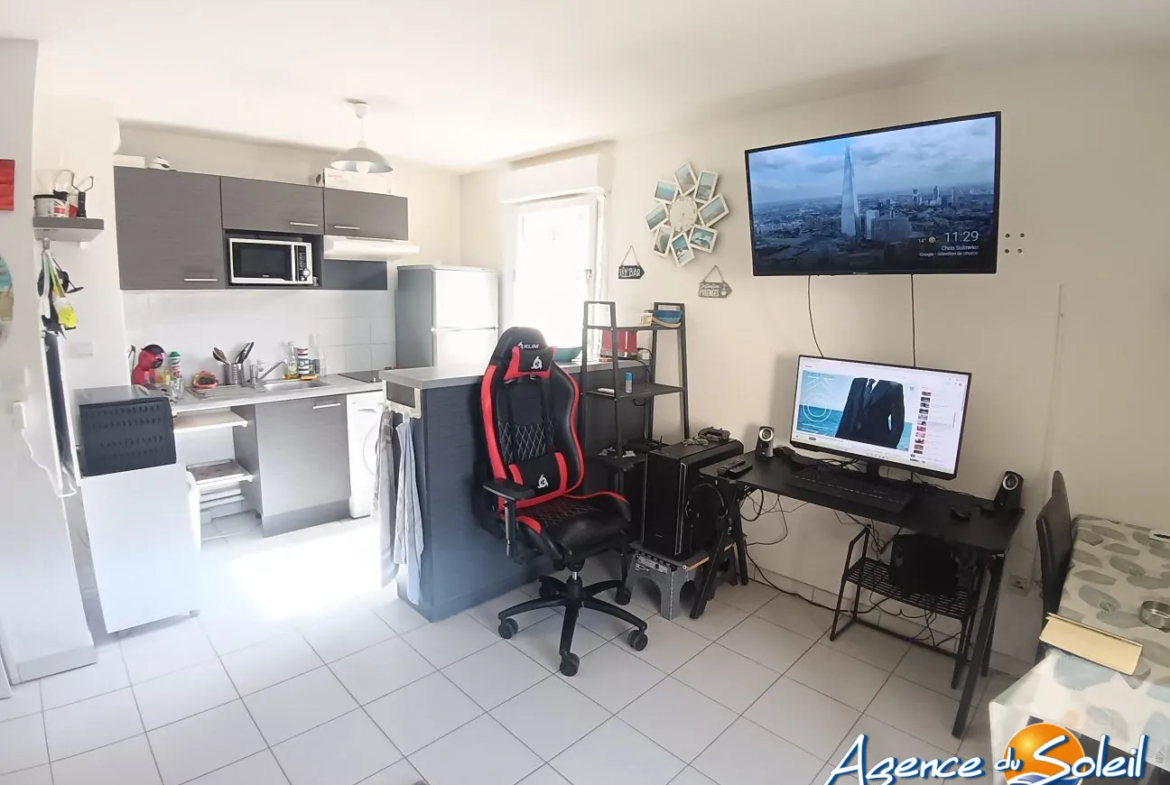 Appartement T2 avec jardin et parking privé à Argelès-sur-Mer 