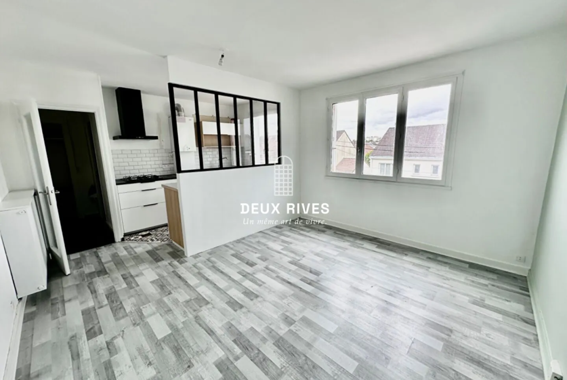 Appartement T1 bis de 26 m² à Nantes Est avec cave et parking privé 