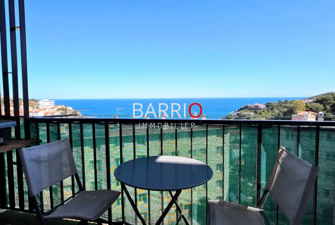 Appartement de 75 m² avec balcon et vue mer à Cerbère 
