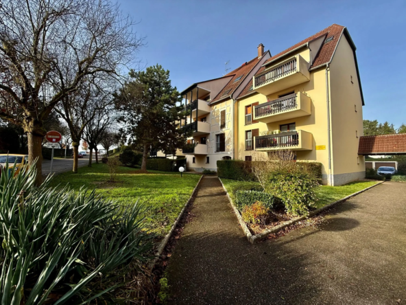 Charmant duplex T3 de 66m² à Lingolsheim avec balcon et garage