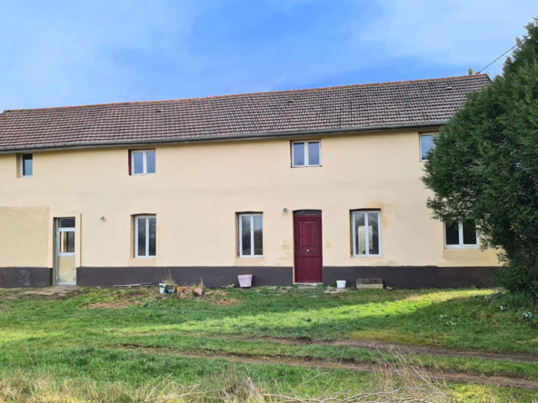 Facade Maison à vendre à Conteville de 5 pièces avec jardin