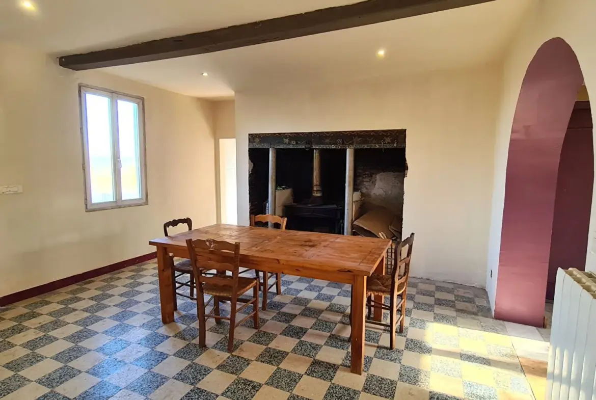 Séjour Maison à vendre à Conteville de 5 pièces avec jardin 