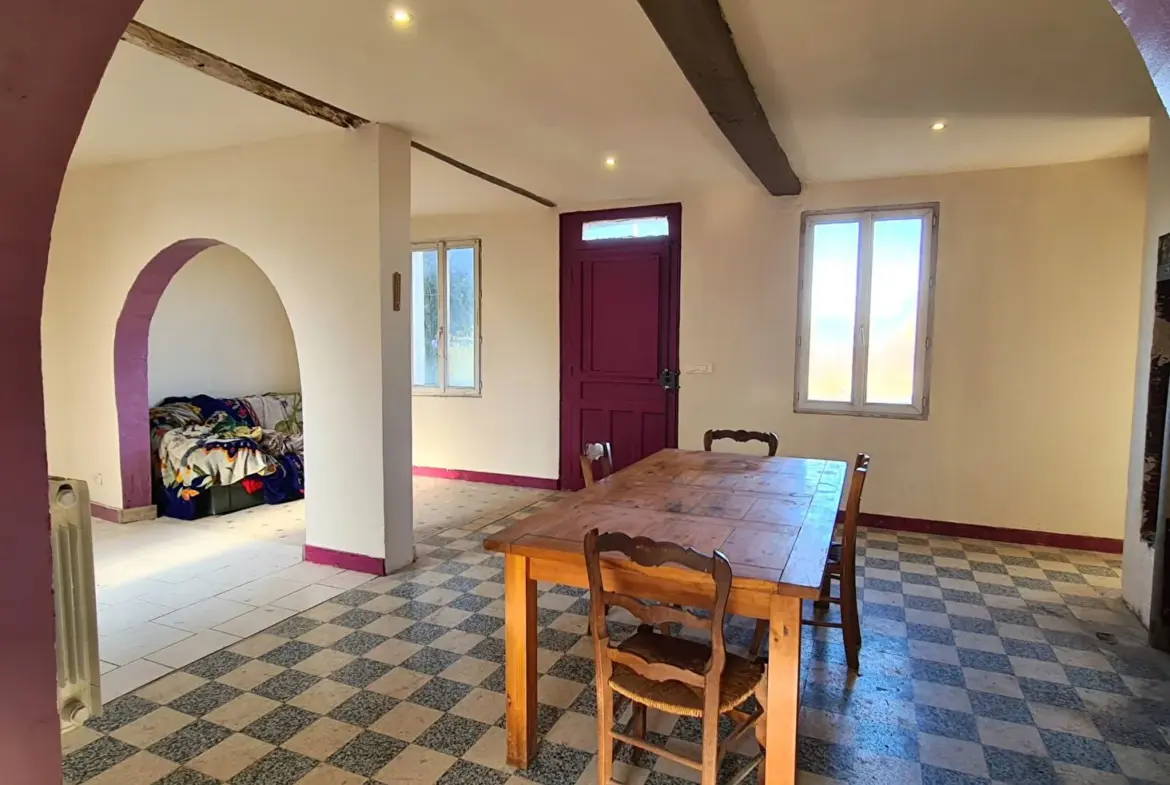 Séjour Maison à vendre à Conteville de 5 pièces avec jardin 