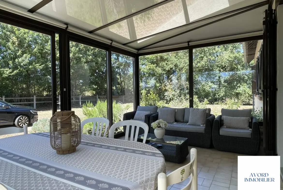 Maison à vendre à Cornusse avec grand jardin et véranda de 15 m² 