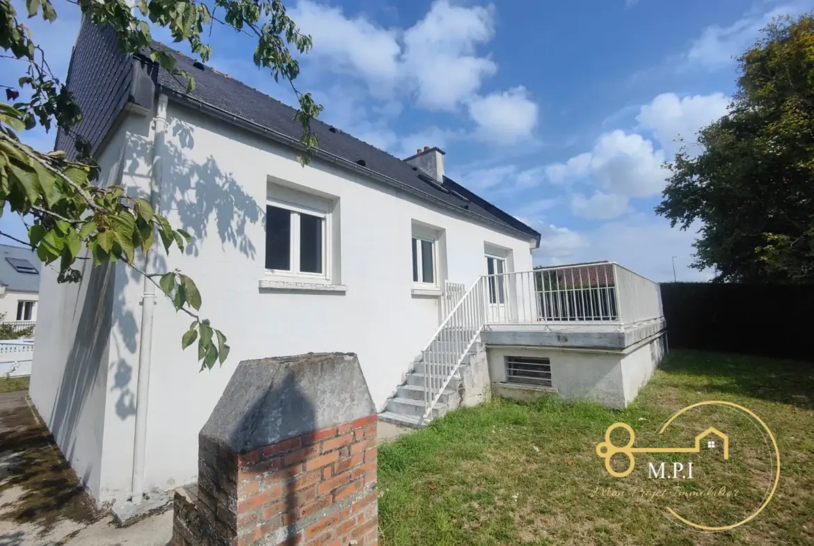 Maison à vendre à Alençon – 3 chambres, grand terrain, potentiel à exploiter 